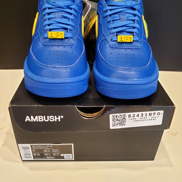 🆕️ NEW Nike Air Force 1 Low SP "AMBUSH Game Royal" - Picture 15 of 16